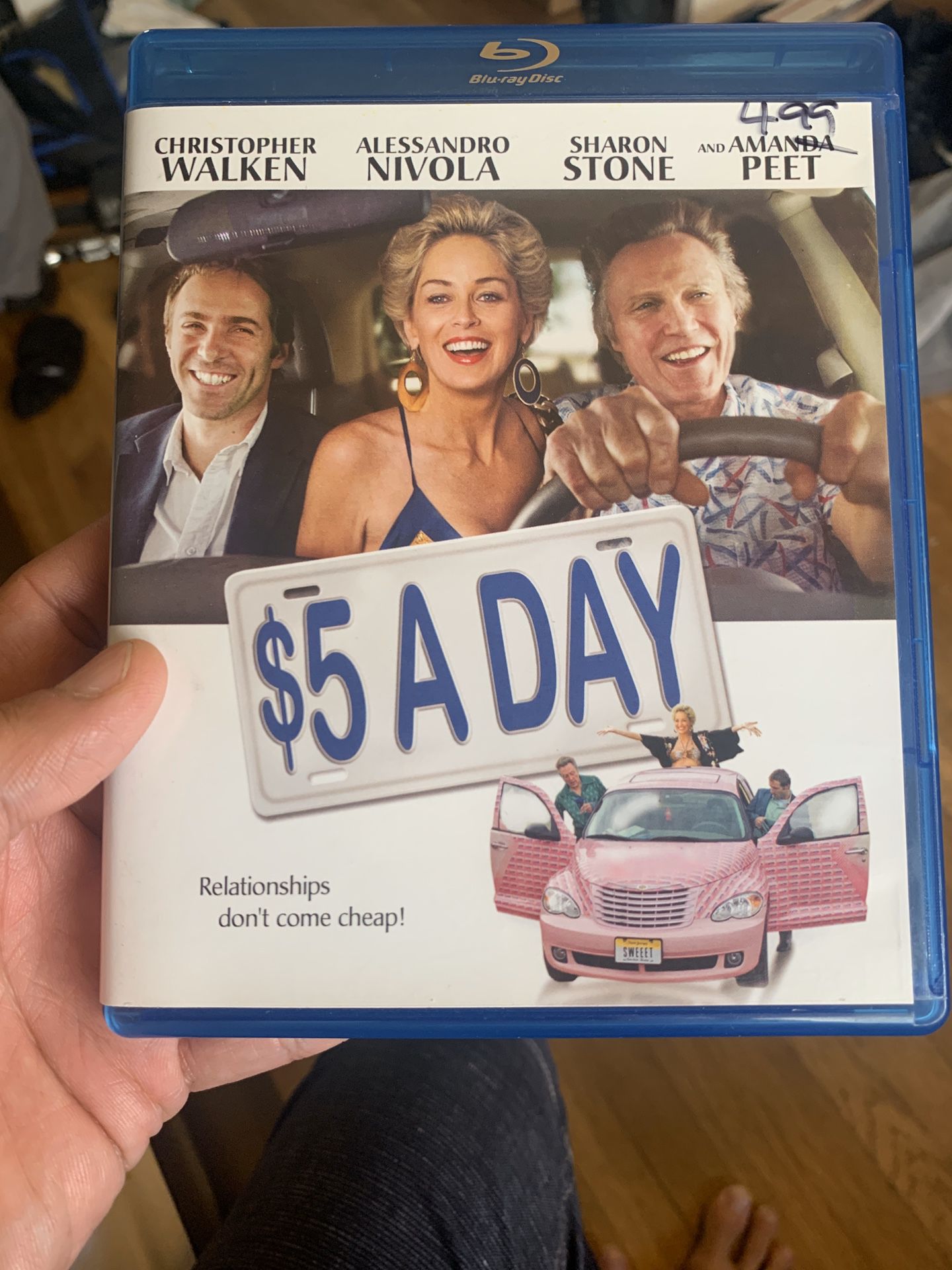 $5 A Day Blu Ray *Christopher Walken*