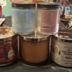 B&BW CANDLES- 5-$40