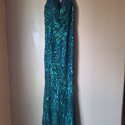 Size 2  Slim Elegant Evening Dress 