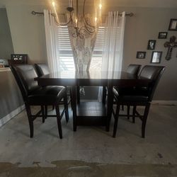 Bar Height Dining Table