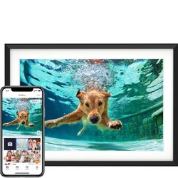 10.1'' Digital Picture Frame with 32GB Storage, Digital Photo Frame with 1280x800 IPS Touch Screen, Share Photos/Videos and Send Best Wishes via Free 