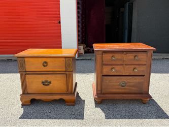 Matching Wooden Nightstand Set – Different Sizes