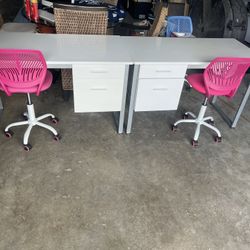 Desk And Chairs 