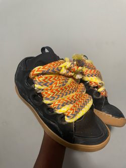 Lanvin Curb Sneakers Black Gum Sole