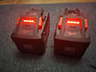 HD 12.0 M18 Red Lithium Forge Milwaukee Batteries Qty.2