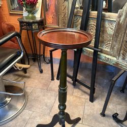 Antique Made By Bombay, Beautiful, Solid Wood, Elegant Plant Stand Table