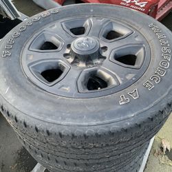 Set Of Dodge Wheels Tires