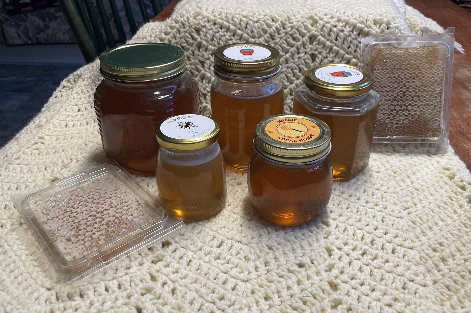 Local Honey And Cut Comb Honey