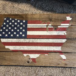 Wall Art, Wood America 