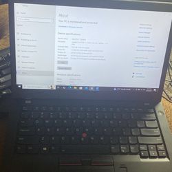 Lenovo T470s , 200 GB SSD, 8GB Ram,  intel i5-6300U