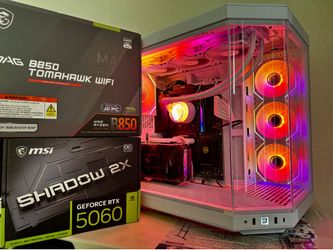 🔥 RYZEN 5 9600X RTX 5060 8GB 512GB NVME HYTE Y70 PSU 1000W