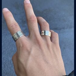 Silver Design Rings