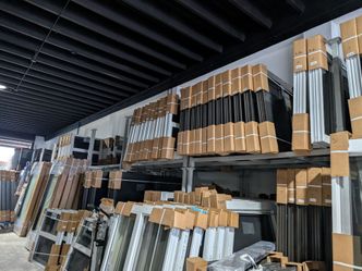 Impact windows in stock