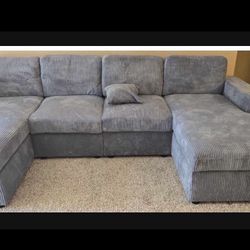 New! Super Soft Sofa Chaise Sectional !!!