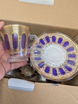 Middle Eastern Style Tea Cup Set