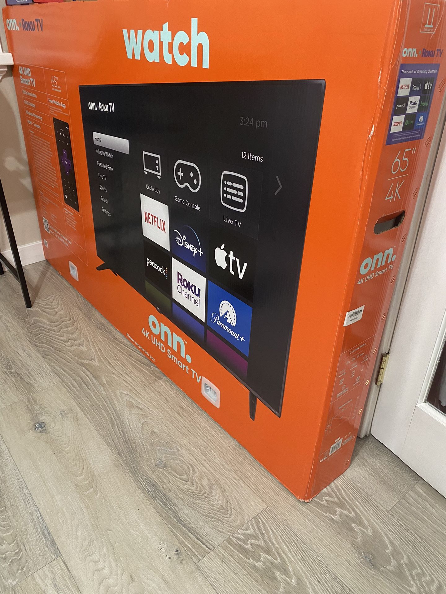 65” TV NEW IM BOX, NEVER OPEN