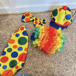 CLOWN POLKA DOT HEADBAND SET 4