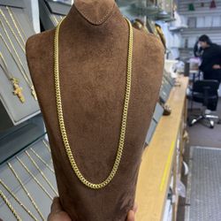 Gold Chain 14 Karat 24 Inch 73.8 Gram 