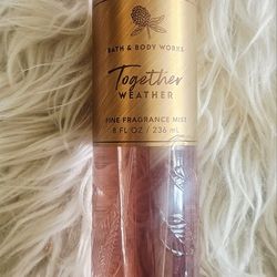 BATH & BODY WORKS TOGETHER WEATHER MIST 