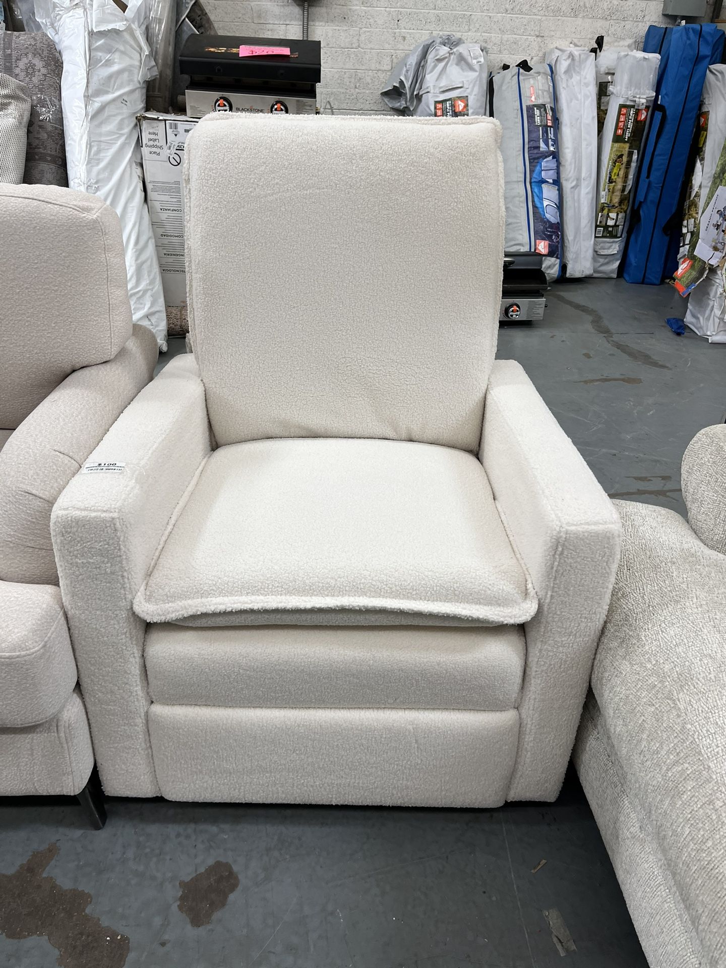 White Accent Chair