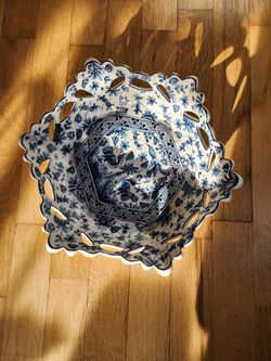 Hand Painted Portuguese Ceramic Bowl