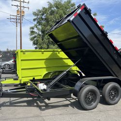Dump Trailer 8x10x2