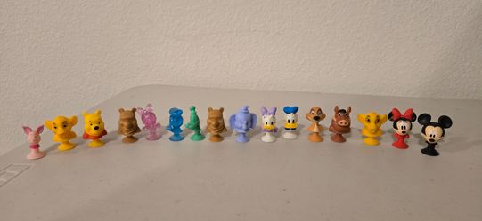 Disney Stikeez Mini Suction Cup Figures – Full Lot of 16