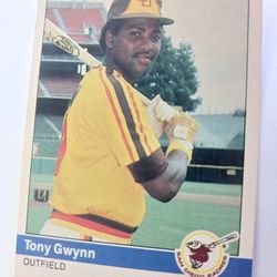 1985 FLEER TONY GWYNN CARD