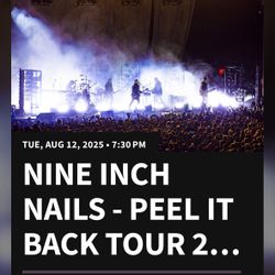Nine Inch Nails @ Climate Pledge 8/12/25