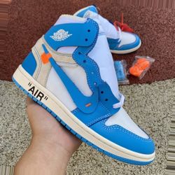 Jordan 1 High Off-White University Blue 25