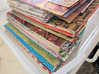 Scrap book paper