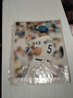 Mike Marshall Autographed Photo 