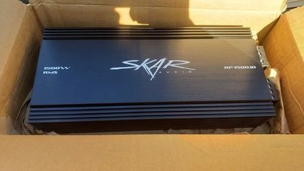New Skar Audio 1500.1D Amp $120