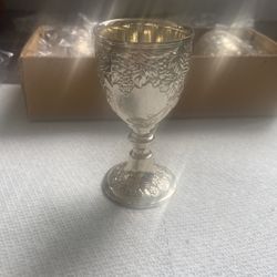 Vintage Silver Plated Aperitif CORDIAL Cups