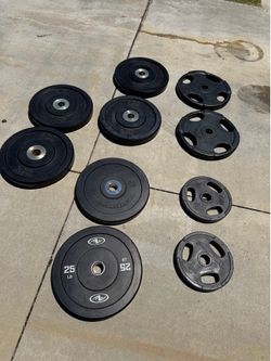 Very nice bumper Olympic weight plates