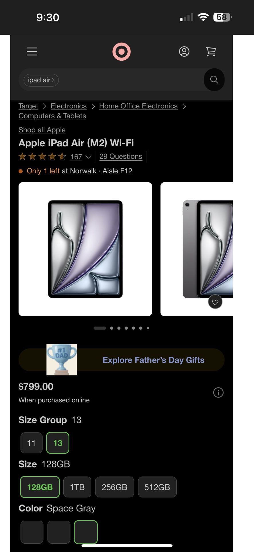 iPad Air 13-inch M2 