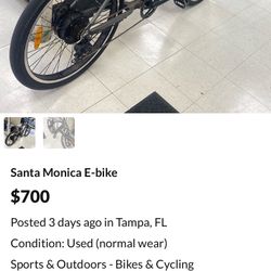 Santa Monica E-bike