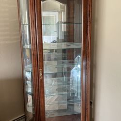 Matching curio cabinets!