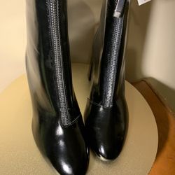 Bershka boots With Front Zip 