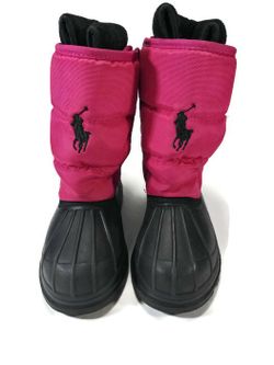 Children size 11 girls Polo boots