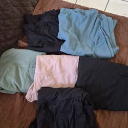 3 Maternity Biker Shorts, 2 Maternity Leggings, 1 Soft Maternity Shorts