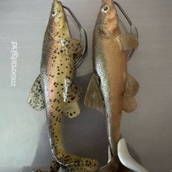 Little Creeper All American 8" Trash Fish Swimbaits