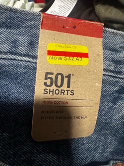 501 women’s Levi denim shorts