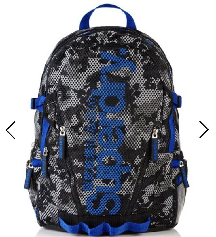 Superdry Camo Mesh Backpack