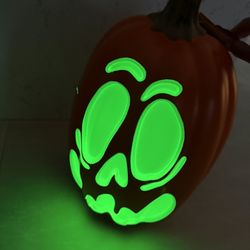 16” Tall -Blow mold Halloween “Scary face” PUMPKIN