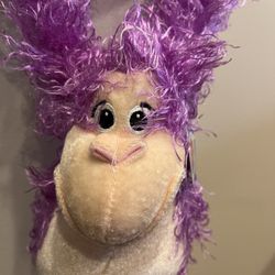 Lovely 2007 Nanco Purple Hanging Orangutan, Plush Animal