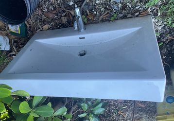 Free sink porcelain