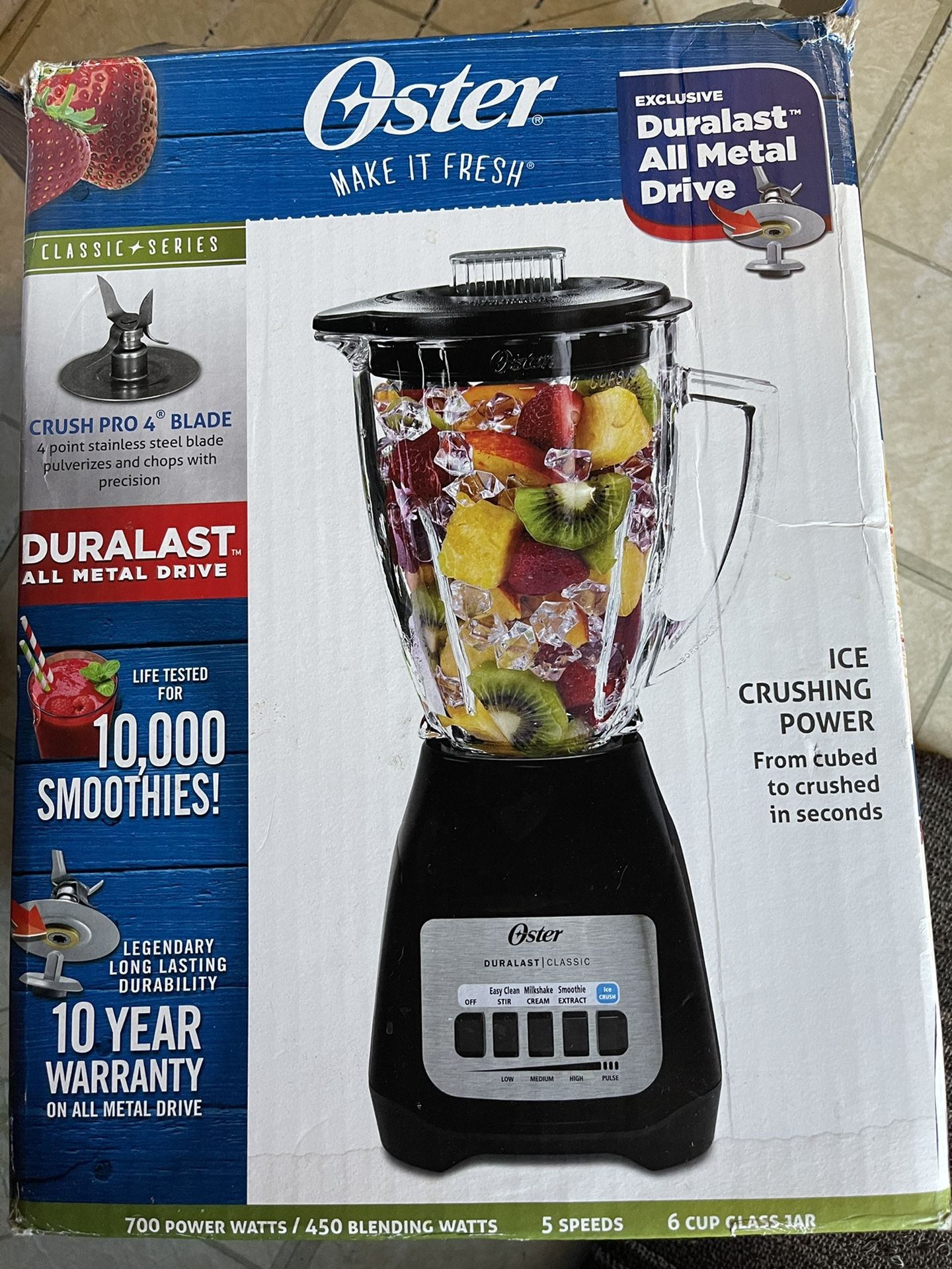 Oster Classic Series Blender, Black BLSTSG-BOO