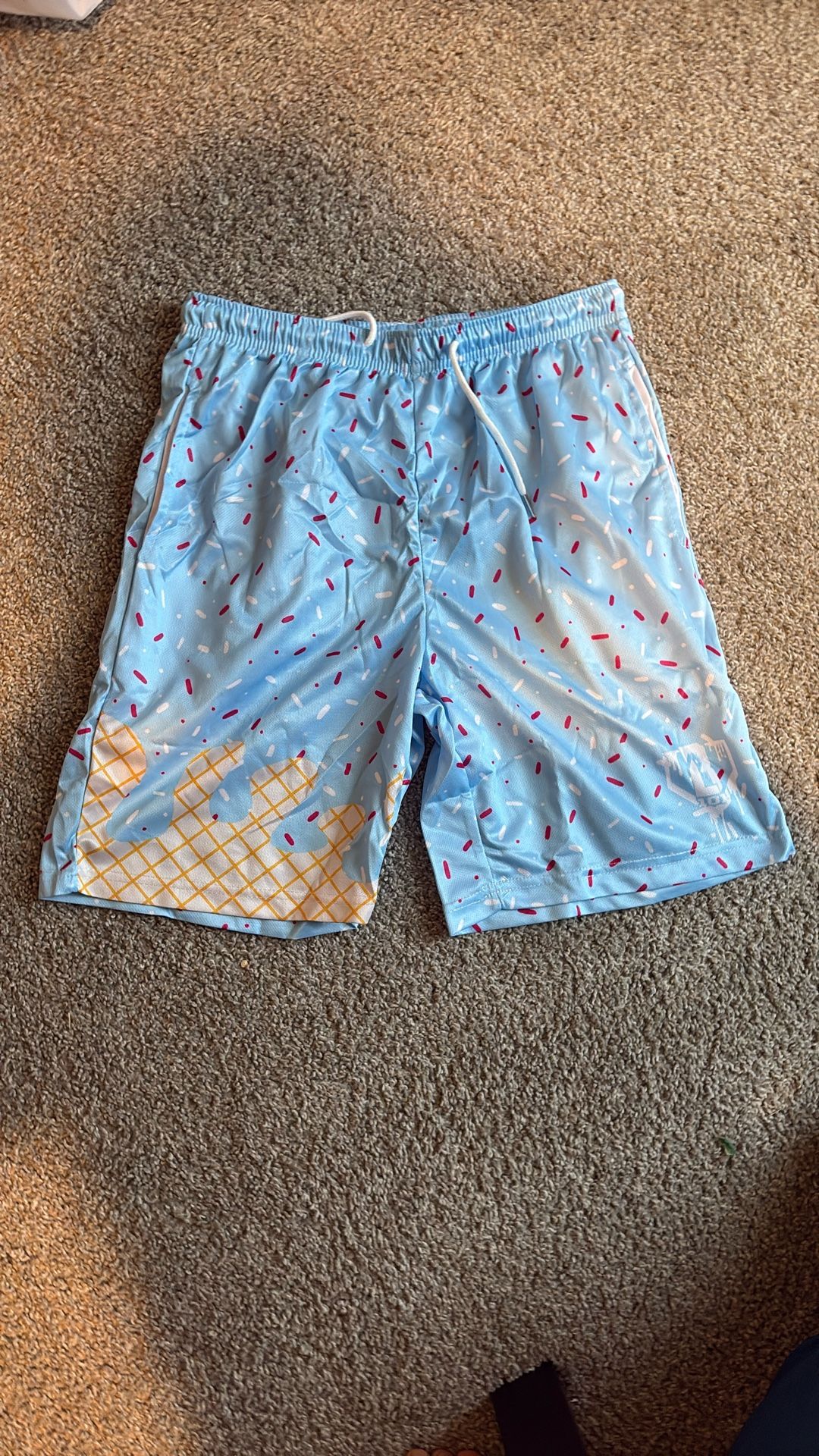Ice Cream Baseball Shorts