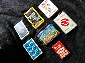 Assorted Vintage Playing Cards
